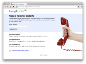 Google Voice for students