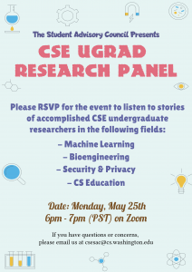 CSE Ugrad Research Panel poster